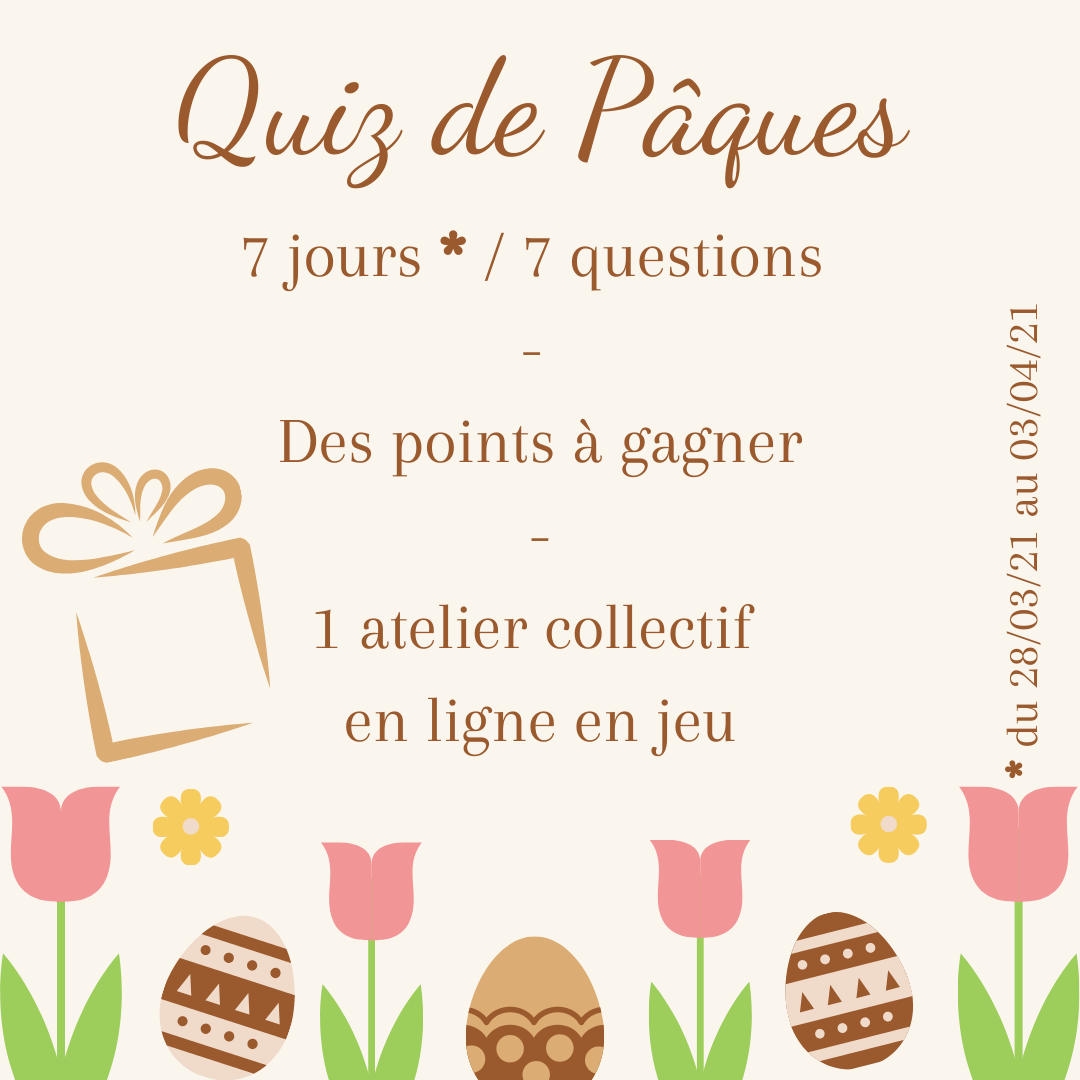 participez à notre quiz concours et testez vos connaissances tout en ayant la chance de remporter de fabuleux prix. inscrivez-vous dès maintenant et mettez vos compétences à l'épreuve dans une ambiance conviviale et stimulante !