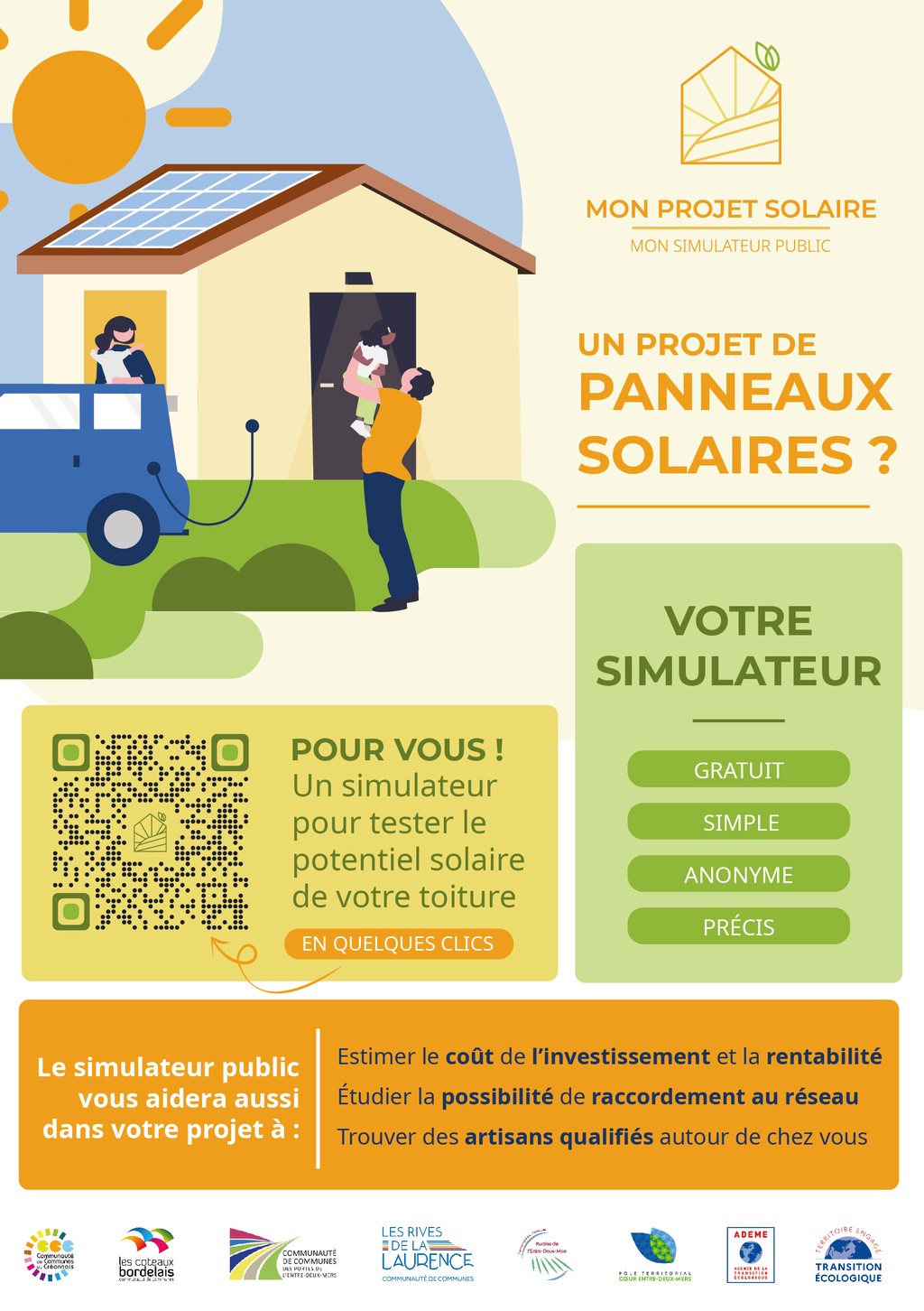 découvrez notre simulateur solaire gratuit, un outil innovant qui vous permet d'évaluer le potentiel de production d'énergie solaire pour votre maison. profitez d'une estimation précise et d'informations détaillées pour optimiser votre passage à l'énergie renouvelable.