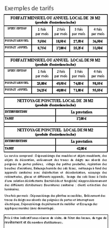 découvrez nos tarifs compétitifs pour le nettoyage de votre domicile ou de vos locaux professionnels. profitez de services de qualité adaptés à vos besoins, avec une transparence des prix et sans surprises.