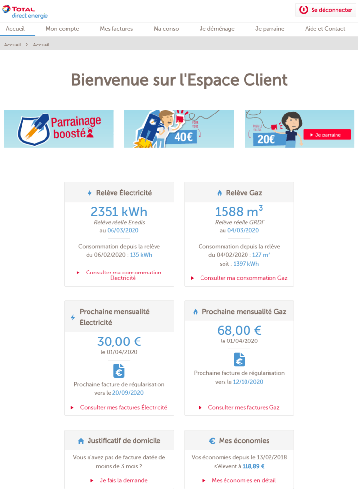 découvrez l'application total direct énergie : gérez facilement vos contrats, suivez votre consommation d'énergie en temps réel et profitez d'offres exclusives pour optimiser vos dépenses. simplifiez votre quotidien énergétique avec un accès personnalisé à tous vos services.