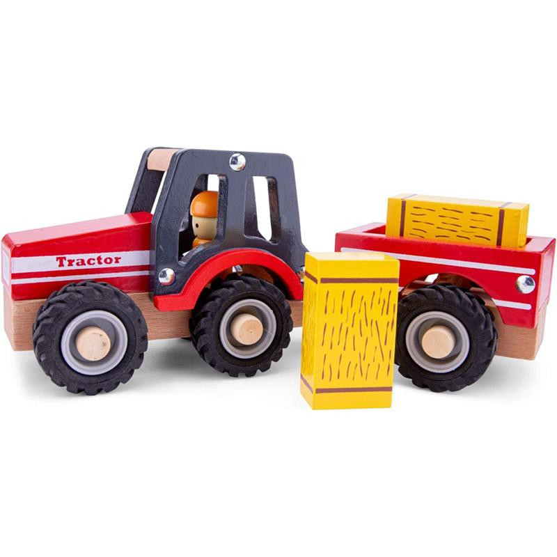 découvrez notre tracteur en bois, un jouet écologique et durable qui stimule l'imagination des enfants. fabriqué à partir de matériaux de qualité, il offre des heures de jeu tout en développant la créativité et la motricité fine. parfait pour les petits amoureux de la nature et de la mécanique !