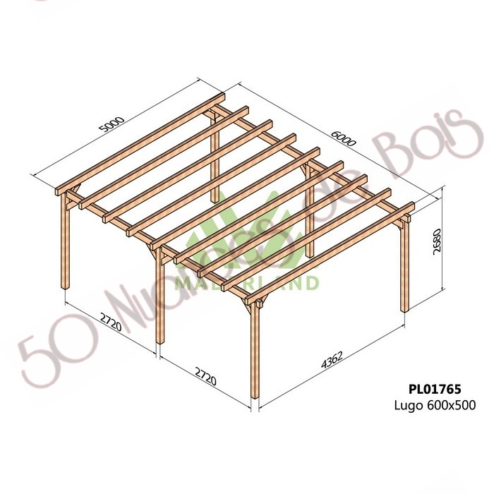 découvrez notre abri auto en bois, une solution idéale pour protéger votre véhicule des intempéries tout en ajoutant une touche esthétique à votre jardin. sa construction robuste et durable en fait un choix pratique et élégant.
