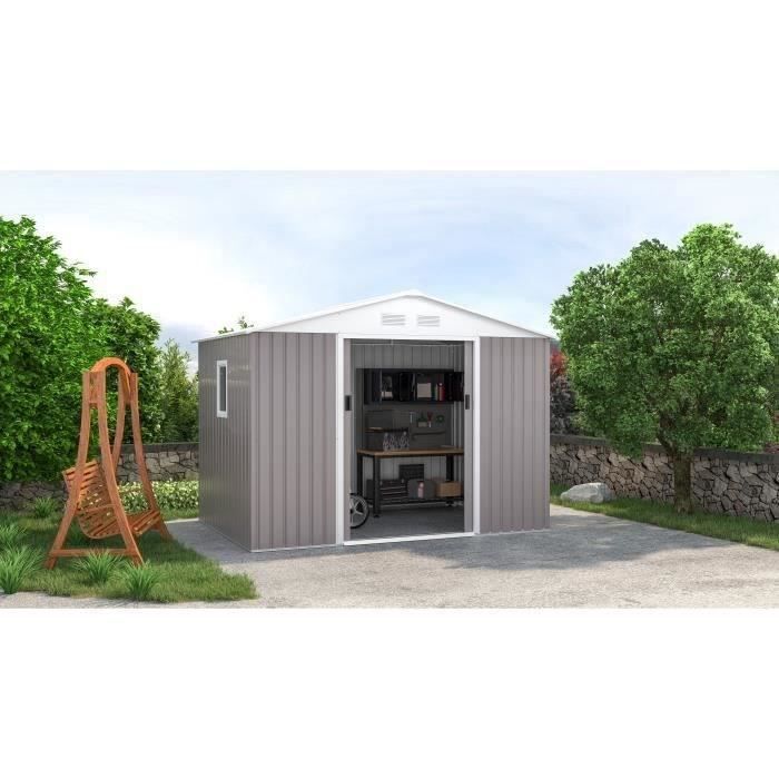 découvrez notre abri jardin en métal, conçu pour durer 25 ans. résistant aux intempéries et à la rouille, il offre un espace de rangement sécurisé et pratique pour tous vos outils de jardinage. optez pour une solution durable et esthétique pour votre extérieur.