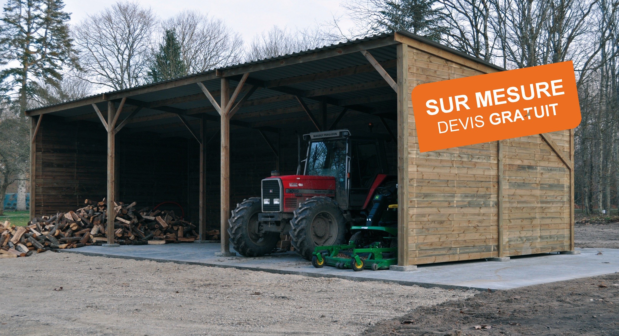 découvrez notre sélection d'abris pour tracteurs, conçus pour protéger efficacement votre matériel agricole des intempéries. robustesse, sécurité et praticité sont au rendez-vous pour garantir la longévité de votre équipement.