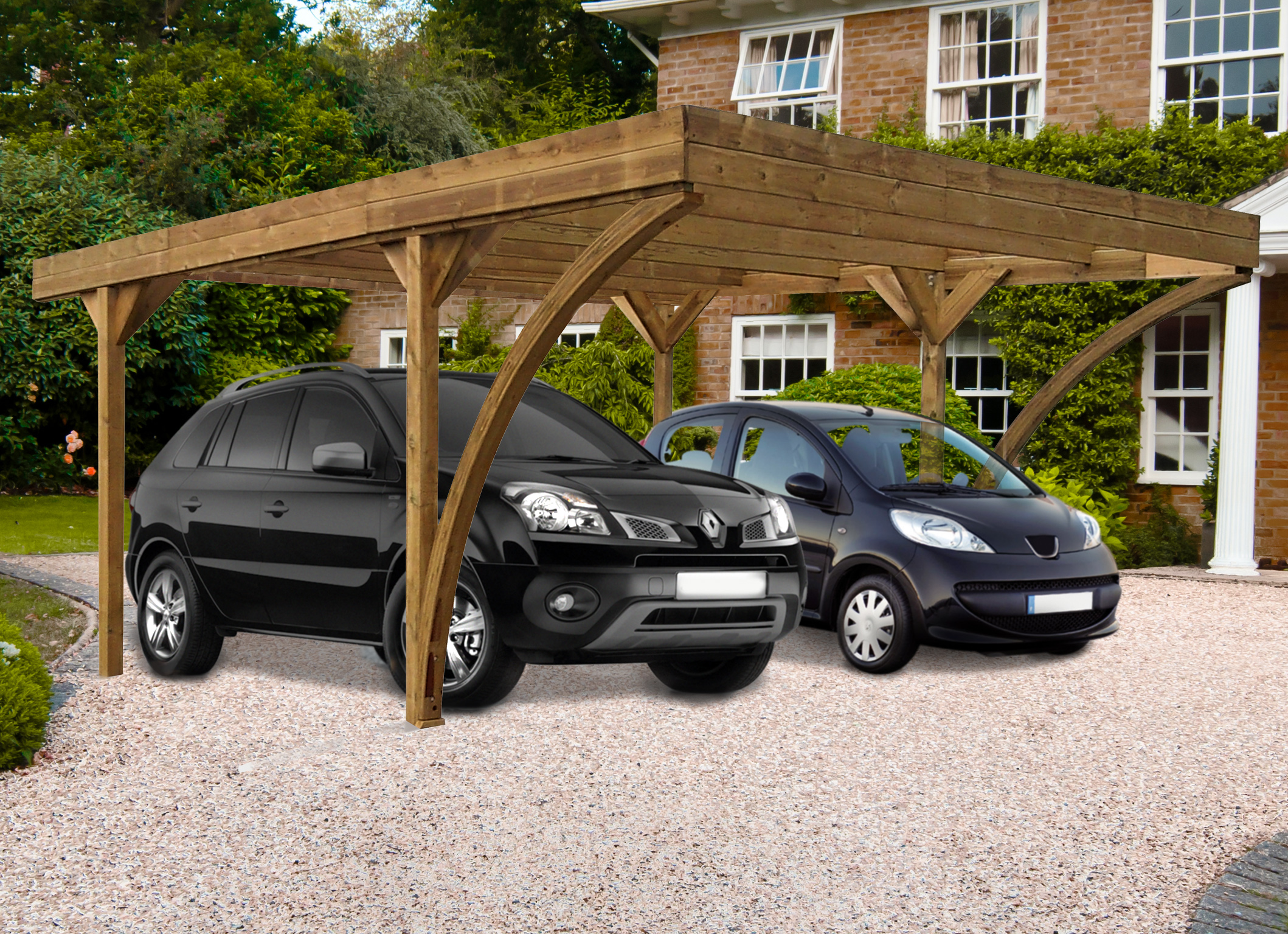 découvrez notre abri voiture en bois 2 places, une solution esthétique et pratique pour protéger vos véhicules des intempéries. fabriqué en matériaux de qualité, cet abri combine durabilité et style, tout en s'intégrant harmonieusement dans votre jardin. optez pour la simplicité et l'élégance avec notre abri en bois.