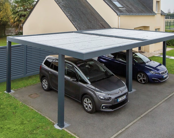 découvrez notre abri voiture double, une solution idéale pour protéger efficacement vos véhicules des intempéries. conception robuste et esthétique, cet abri s'intègre parfaitement dans votre jardin tout en assurant une protection optimale. profitez d'un espace pratique et fonctionnel grâce à notre gamme variée d'abris adaptés à tous vos besoins.