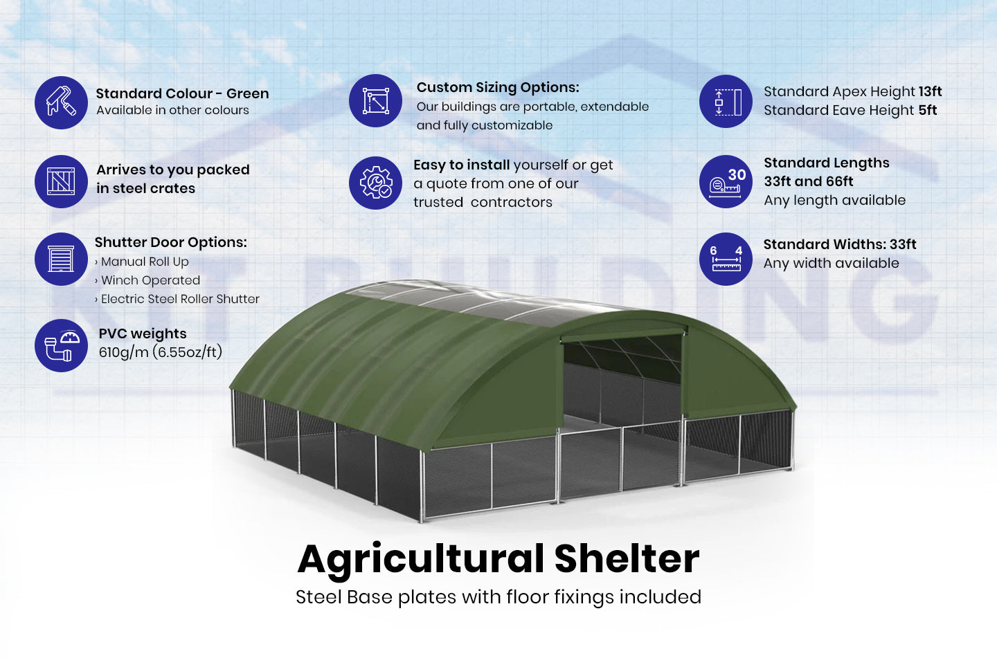 découvrez notre gamme d'abris agricoles conçus pour protéger vos équipements et vos cultures des intempéries. offrez à vos animaux et matériels un refuge sécurisé avec des solutions adaptées à vos besoins et à votre budget.