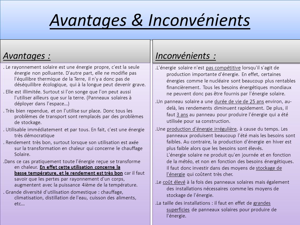 découvrez les avantages et inconvénients des panneaux photovoltaïques. analysez leur impact écologique, économique et pratique pour faire le choix optimal pour votre énergie renouvelable.