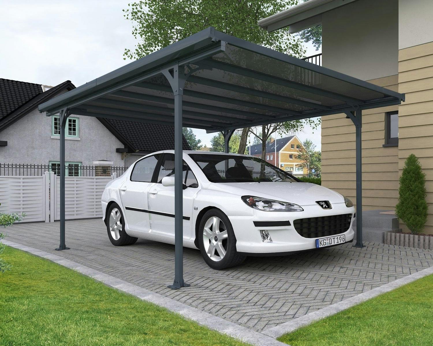 découvrez notre sélection de carports élégants et pratiques pour protéger votre véhicule des intempéries. fabriqués avec des matériaux de qualité, nos carports s'intègrent parfaitement à votre espace extérieur tout en offrant une solution durable pour le stationnement. trouvez le modèle idéal qui allie style et fonctionnalité.