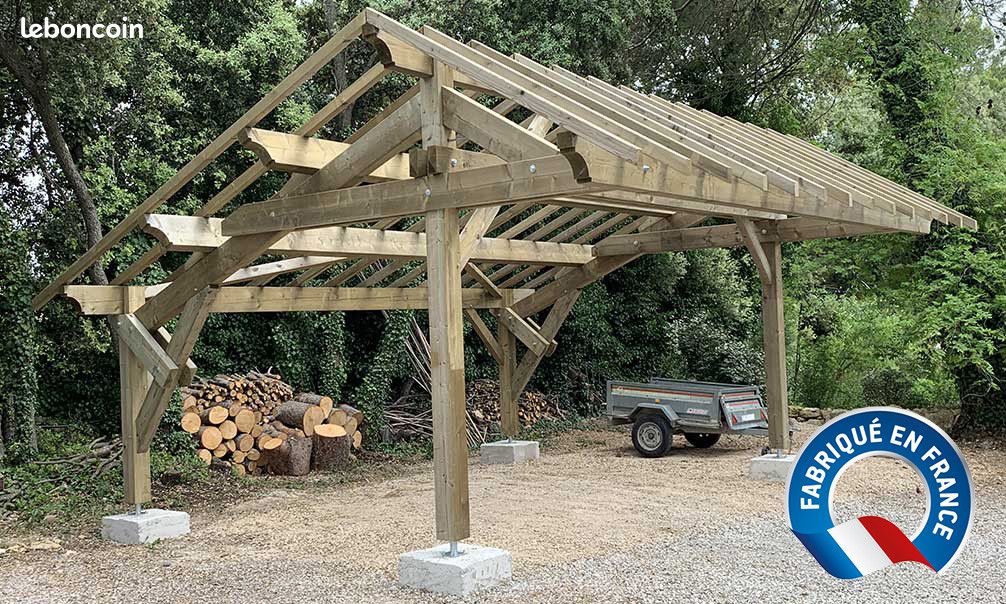 découvrez notre carport spacieux conçu pour abriter 2 voitures. alliant robustesse et esthétisme, il protégera vos véhicules des intempéries tout en embellissant votre extérieur. idéal pour optimiser votre espace de stationnement et garantir la sécurité de vos automobiles.