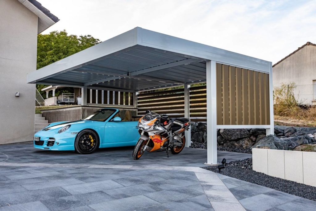 découvrez notre sélection d'abris carport, alliant esthétisme et fonctionnalité pour protéger votre véhicule des intempéries. idéal pour un garage extérieur, nos carports sont conçus pour s'adapter à tous les espaces et styles. explorez nos modèles pour trouver celui qui vous convient !