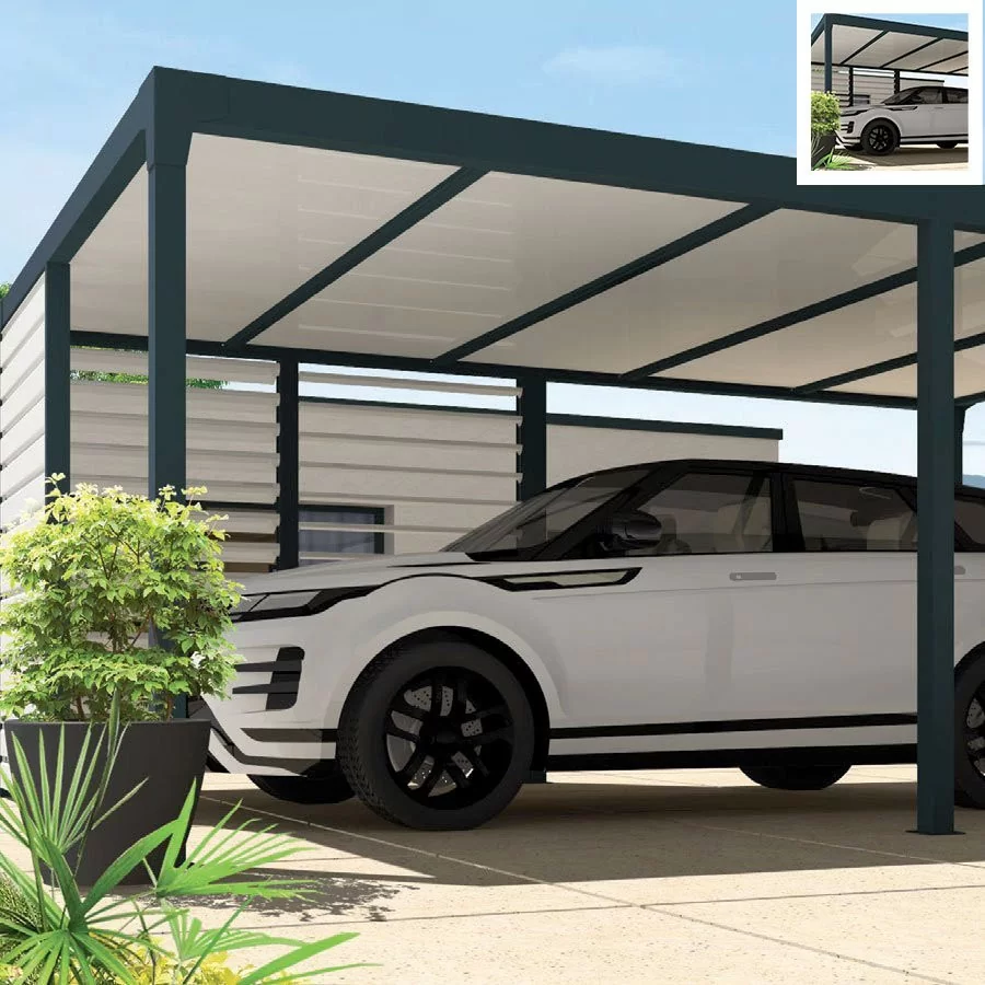 découvrez nos carports et abris de voiture, idéaux pour protéger votre véhicule des intempéries. fabriqués avec des matériaux durables et disponibles dans différents styles, nos abris s'intègrent parfaitement à votre extérieur tout en offrant une excellente protection. optez pour une solution pratique et esthétique pour votre véhicule.