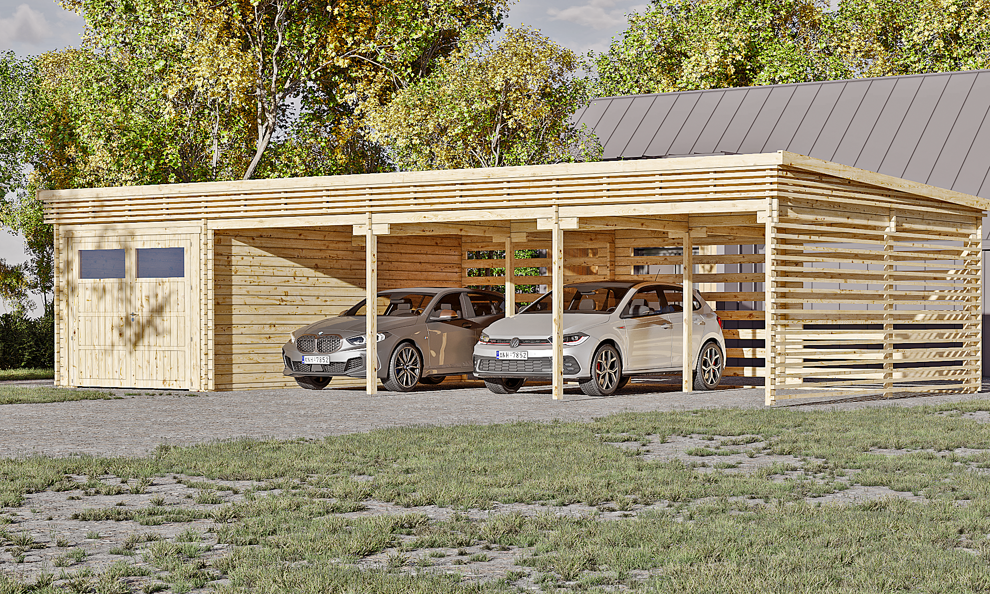découvrez notre gamme de carports en bois, alliant esthétisme et fonctionnalité. protégez votre véhicule des intempéries tout en ajoutant une touche naturelle à votre espace extérieur. optez pour la qualité et le design avec nos carports en bois sur mesure.