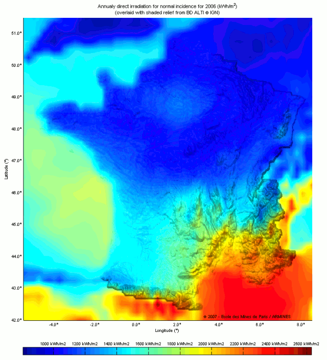découvrez notre carte solaire de france, un outil essentiel pour visualiser le potentiel solaire de chaque région. optimisez votre consommation d'énergie renouvelable et informez-vous sur les meilleures installations solaires grâce à nos données précises et actualisées.