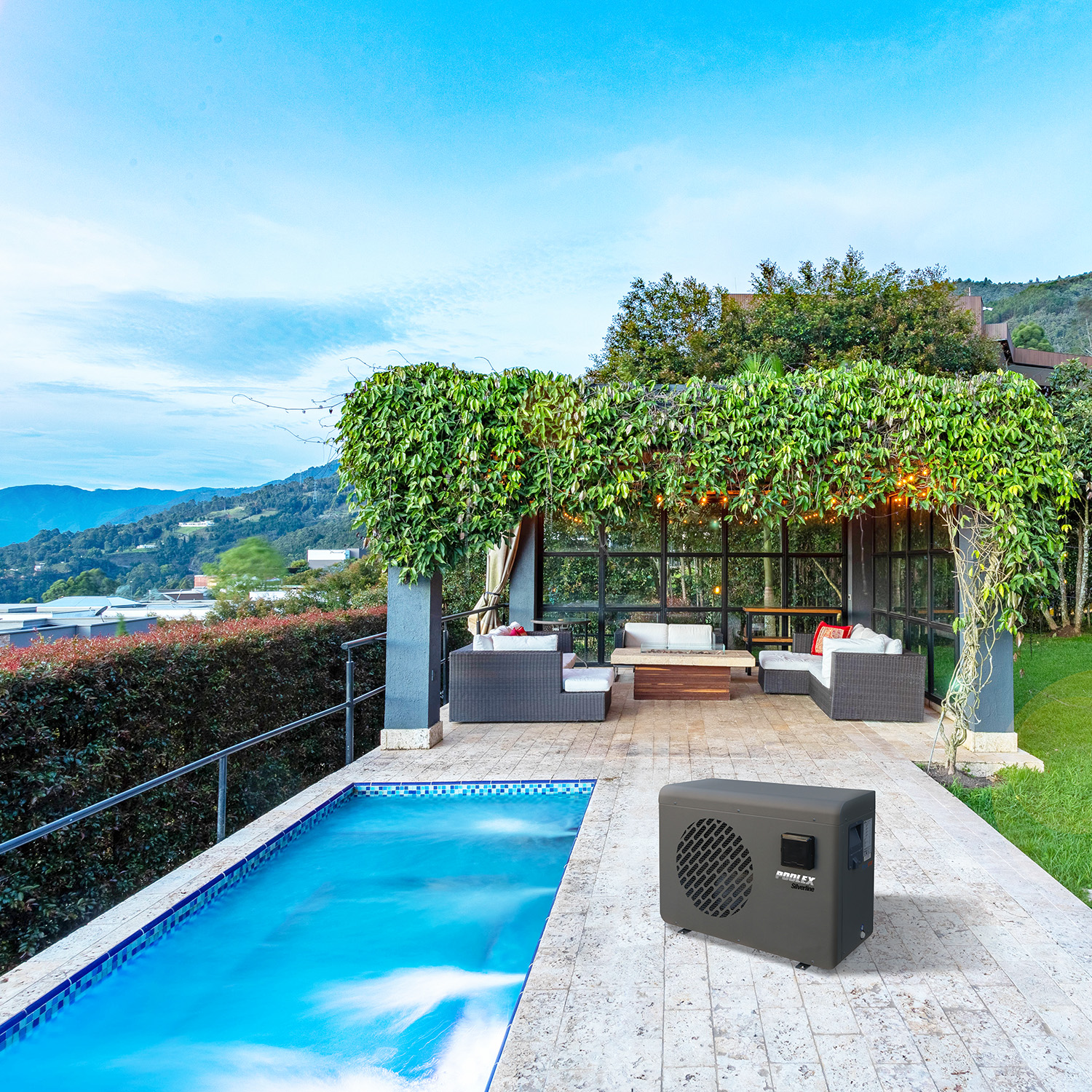 découvrez nos solutions de chauffage pour piscine, permettant de prolonger votre saison de baignade et de profiter d'une eau à température idéale, tout en alliant qualité et économies d'énergie.