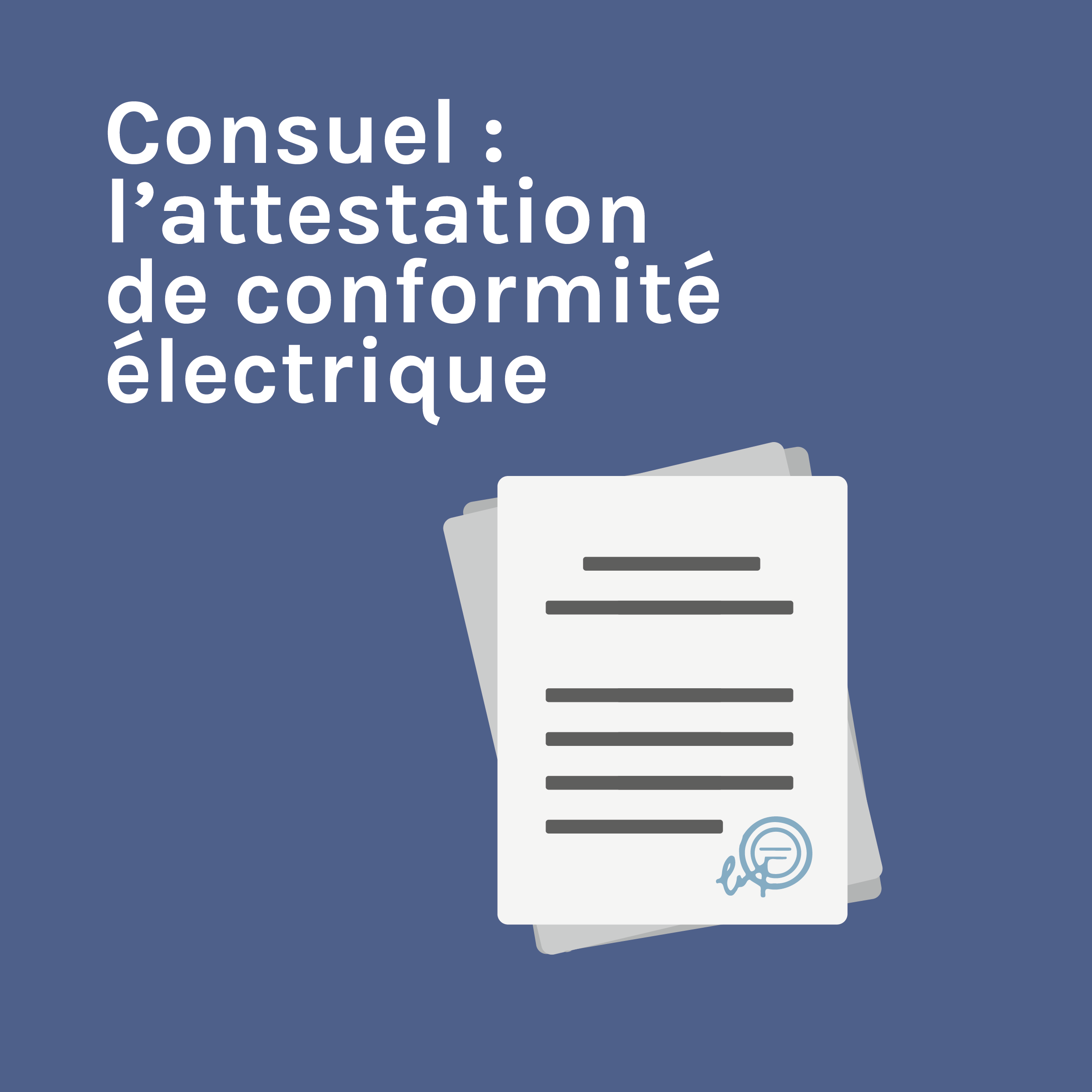 contactez le consuel pour toutes vos questions sur les normes électriques et les attestations nécessaires à vos installations. obtenez une assistance rapide et efficace pour garantir la conformité de vos projets.