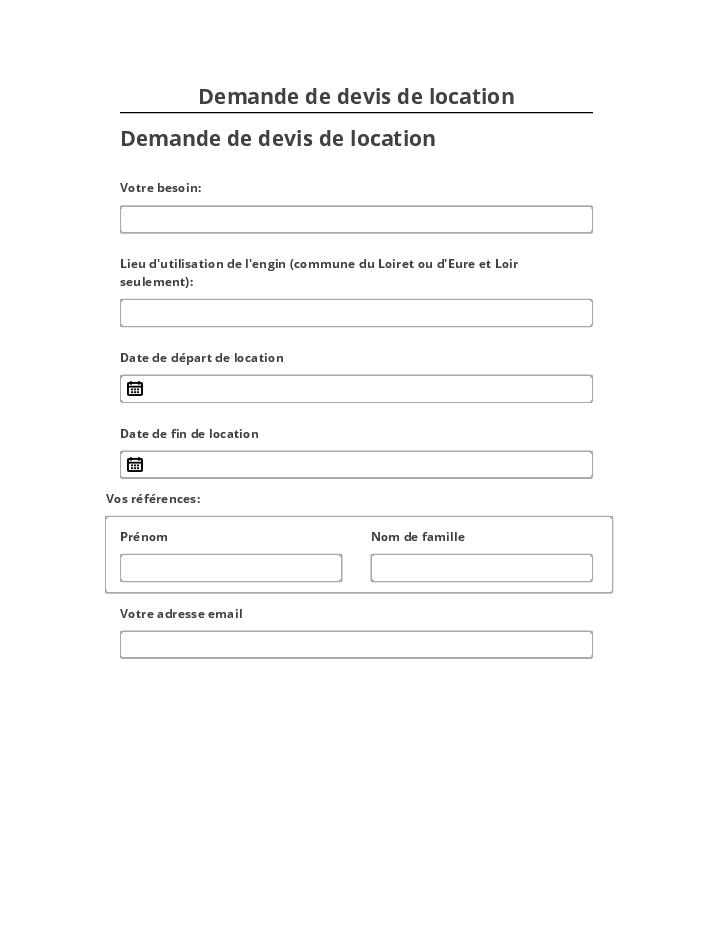 obtenez rapidement des devis personnalisés pour vos projets. remplissez notre formulaire de demande de devis et recevez des propositions adaptées à vos besoins en quelques clics. profitez d'une comparaison facile pour choisir la meilleure option.