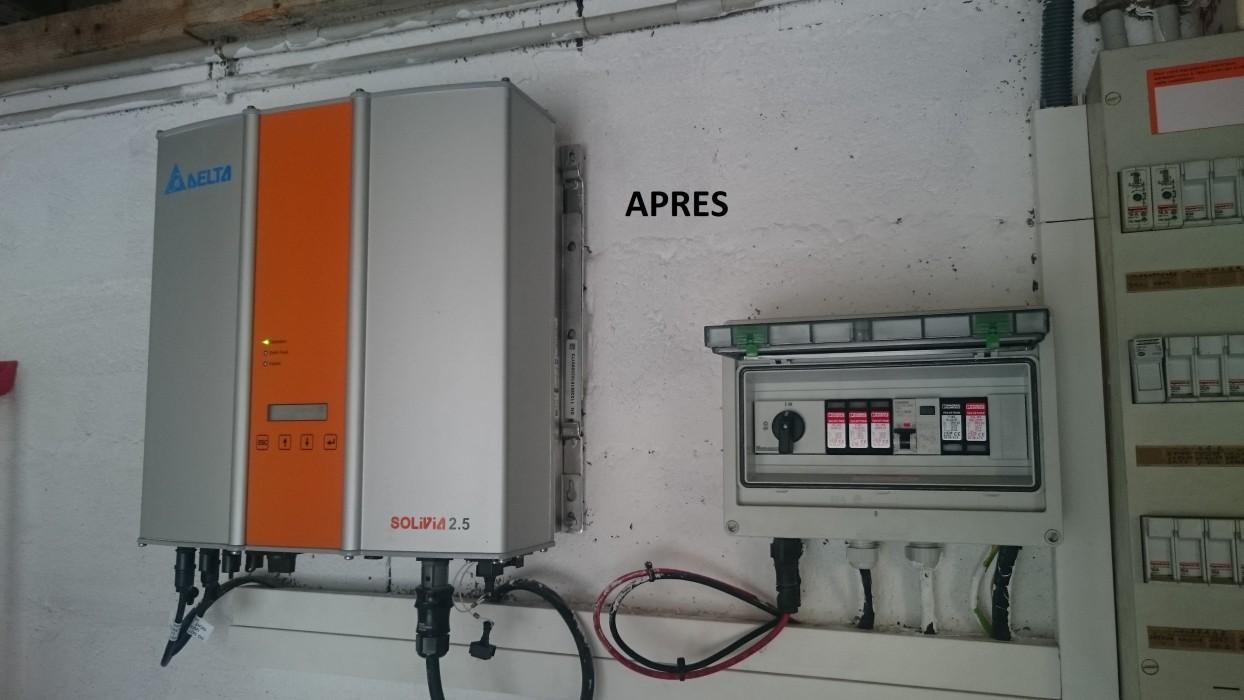 découvrez nos services de dépannage pour onduleurs photovoltaïques (pv). notre équipe d'experts est à votre disposition pour assurer le bon fonctionnement de votre installation solaire, vous garantissant une production d'énergie optimale. contactez-nous pour un diagnostic rapide et efficace.