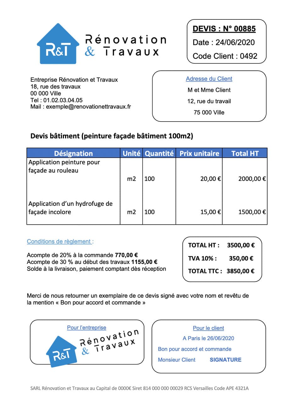 obtenez un devis personnalisé et gratuit en quelques minutes. comparez les prix et choisissez la meilleure offre pour vos projets avec notre service simple et rapide.