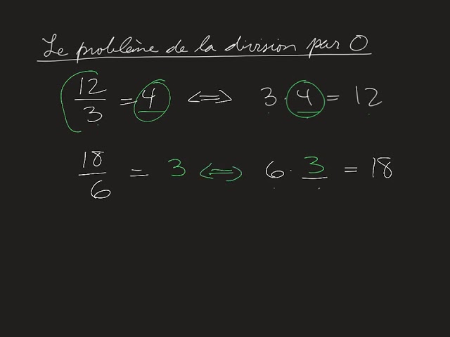 découvrez ce qu'est la division par zéro, ses implications en mathématiques et pourquoi elle est considérée comme indéfinie. apprenez à éviter les erreurs courantes et à mieux comprendre les règles fondamentales des opérations mathématiques.