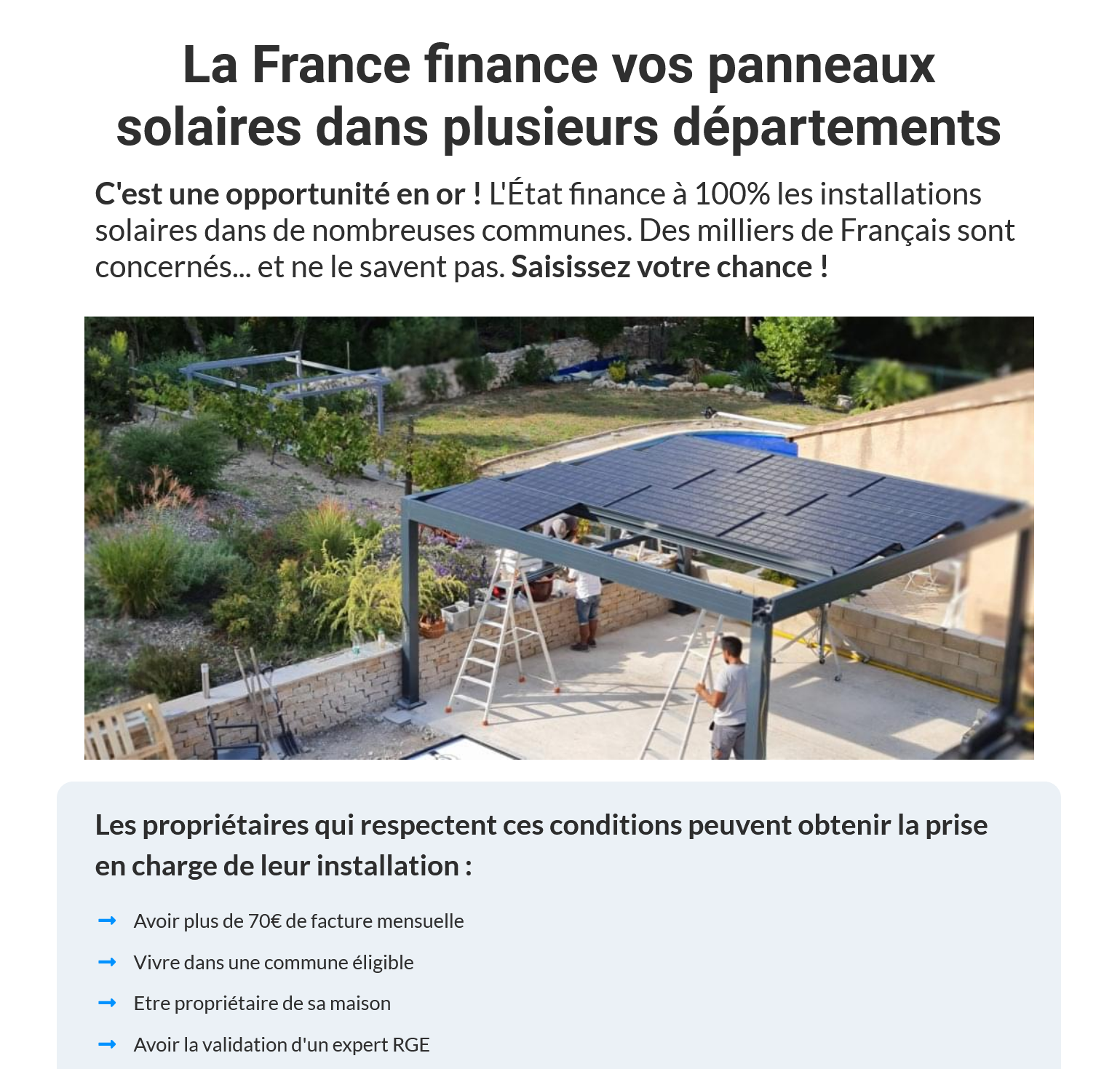 découvrez tout ce qu'il faut savoir sur l'éligibilité aux aides et subventions pour les installations solaires. informez-vous sur les critères d'admissibilité, les démarches à suivre et les avantages liés à l'énergie solaire pour un futur durable.