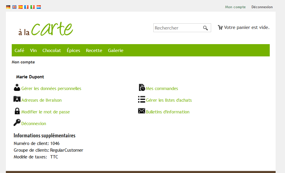 accédez à votre espace client pour gérer vos informations, suivre vos commandes et bénéficier d'un support personnalisé en toute simplicité. connectez-vous dès maintenant pour une expérience optimisée.