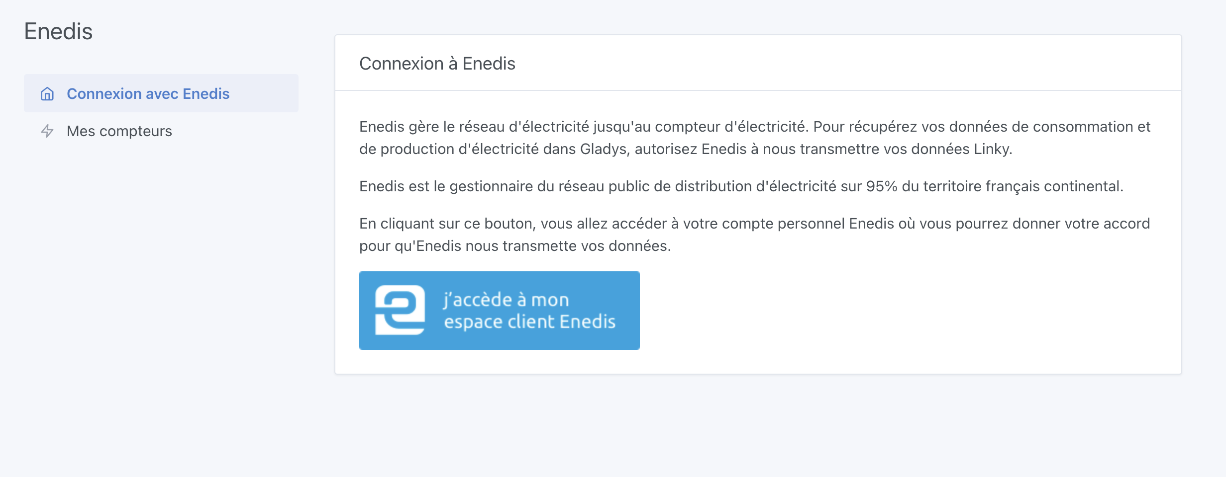 découvrez l'espace client enedis, votre plateforme en ligne dédiée à la gestion de votre compte et de votre consommation d'électricité. accédez facilement à vos informations, suivez vos factures et signalisez vos démarches en toute simplicité.