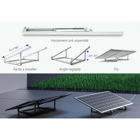 découvrez nos solutions de fixations pour panneaux solaires, conçues pour assurer une installation sécurisée et durable. optimisez l'orientation et la performance de votre installation photovoltaïque avec nos produits de qualité.