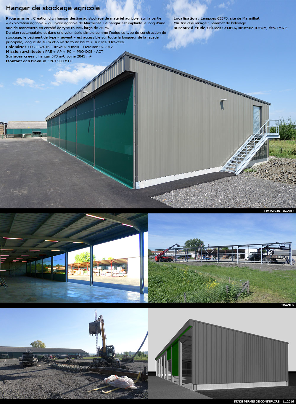 découvrez nos hangars agricoles sans permis, idéaux pour stocker vos équipements et récoltes en toute sécurité. construits avec des matériaux robustes et adaptés à vos besoins, ils offrent une solution pratique et légale pour les agriculteurs souhaitant optimiser leur espace sans tracas administratifs.