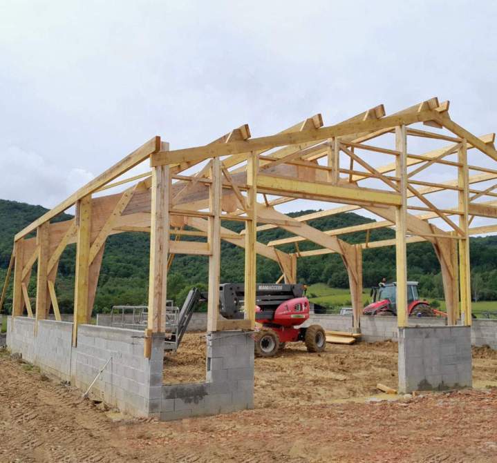 découvrez notre hangar en bois de 100m2, idéal pour le stockage, les projets de bricolage ou comme espace de loisirs. alliant durabilité et esthétisme, cet espace polyvalent répond à tous vos besoins. explorez les possibilités d'aménagement et d'utilisation de ce hangar en bois.
