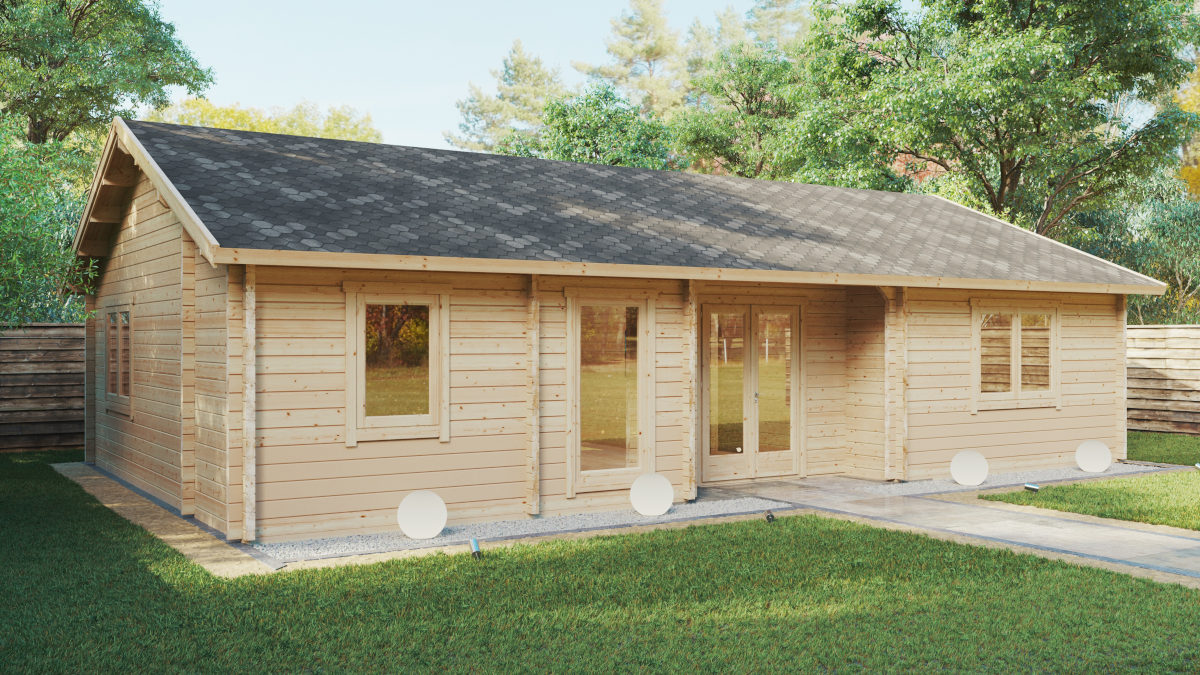 découvrez notre hangar en bois de 50m², idéal pour le rangement de vos outils, matériaux ou véhicules. alliant esthétisme et fonctionnalité, ce hangar s'intègre parfaitement à votre espace extérieur tout en offrant une solution de stockage pratique et durable.