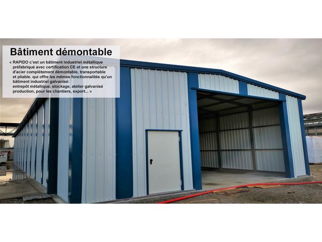 découvrez notre hangar habitable, un espace polyvalent alliant confort et fonctionnalité. idéal pour une habitation originale ou un projet professionnel, il offre une solution moderne et esthétique pour tous vos besoins d'espace de vie. transformez ce hangar en votre refuge unique !