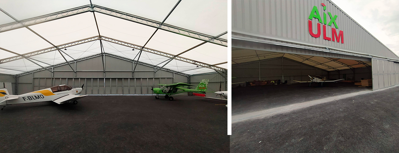 découvrez nos hangars personnalisés, conçus sur mesure pour répondre à tous vos besoins de stockage. profitez d'une construction durable et d'options de personnalisation infinies pour un espace adapté à votre activité.