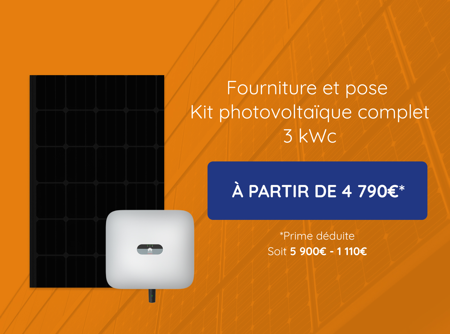découvrez notre service d'installation de systèmes photovoltaïques de 3 kwc. profitez d'une énergie solaire autonome et réduisez votre facture d'électricité tout en contribuant à la protection de l'environnement. contactez-nous pour une solution sur mesure adaptée à vos besoins.