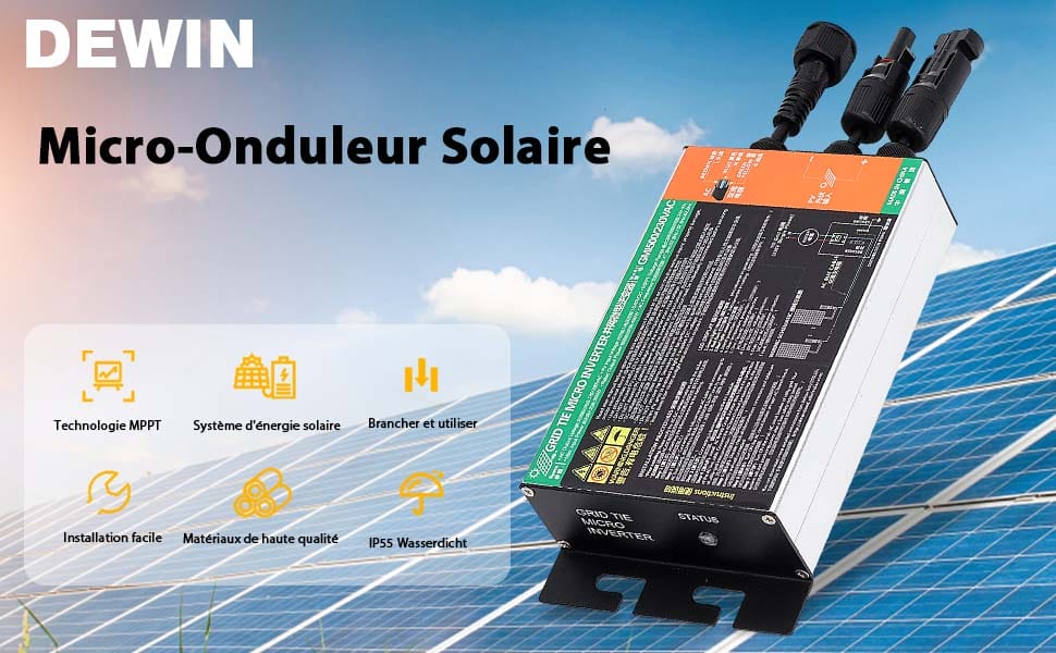 découvrez notre sélection d'inverters solaires, des appareils essentiels pour optimiser la conversion de l'énergie solaire en électricité. profitez de solutions performantes et fiables pour maximiser l'efficacité de votre installation photovoltaïque.