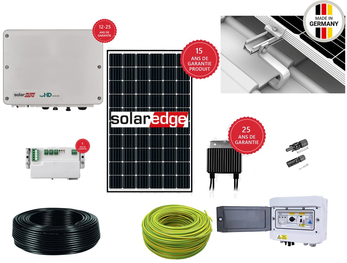 découvrez notre kit 3kwc, la solution idéale pour optimiser votre production d'énergie renouvelable. facile à installer et performant, ce kit vous permettra de réduire vos factures d'électricité tout en participant à la transition énergétique. parfait pour les particuliers et les petites entreprises souhaitant investir dans des énergies propres.