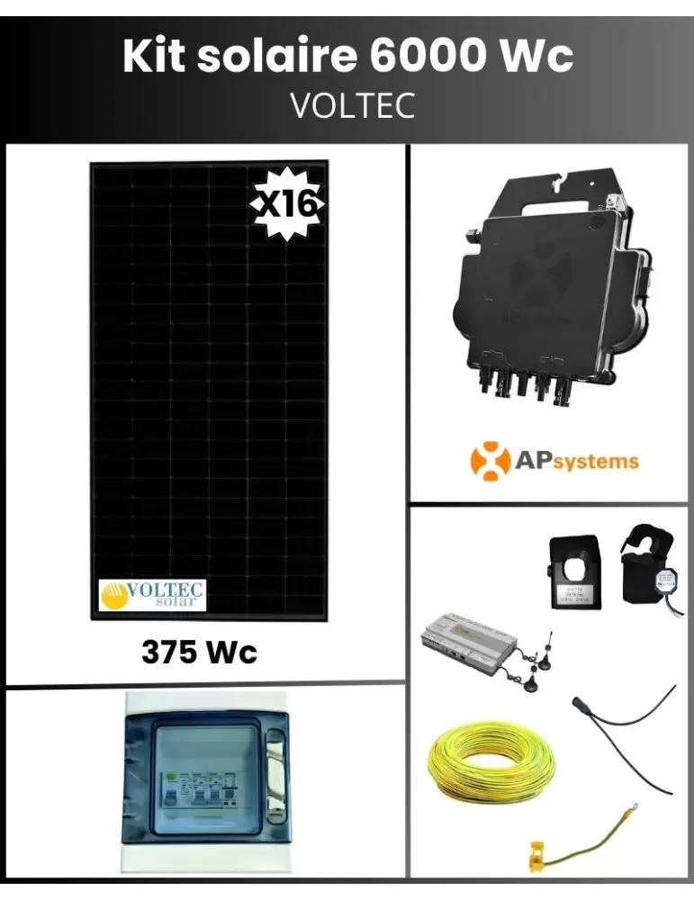 découvrez notre kit solaire 6 kw, une solution idéale pour produire votre propre électricité et réduire vos factures énergétiques. profitez d'une installation facile et d'une performance optimale pour un avenir plus durable.