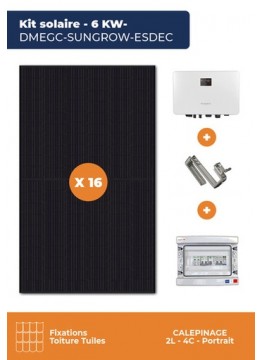 découvrez notre kit solaire de 6 kw, parfait pour maximiser votre production d'énergie renouvelable. idéal pour les foyers souhaitant réduire leurs factures d'électricité tout en contribuant à la protection de l'environnement. facilité d'installation et durabilité garanties.