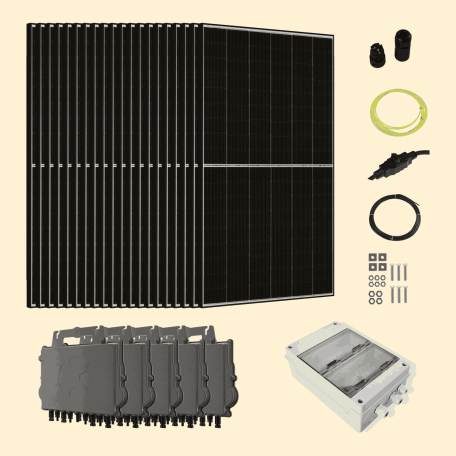 découvrez notre kit solaire 9 kw, une solution idéale pour réduire votre facture d'énergie et contribuer à la protection de l'environnement. facile à installer et performant, ce kit vous offre une autonomie énergétique tout en optimisant votre consommation. transformez votre maison en une source d'énergie renouvelable avec notre système solaire de haute qualité.