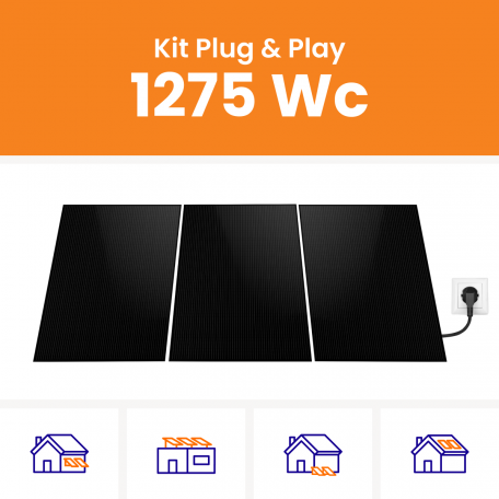 découvrez notre kit solaire plug and play, la solution idéale pour produire votre propre énergie renouvelable facilement et rapidement. parfait pour les débutants, il s'installe sans compétences techniques et vous permet de réduire vos factures d'électricité tout en contribuant à la protection de l'environnement.