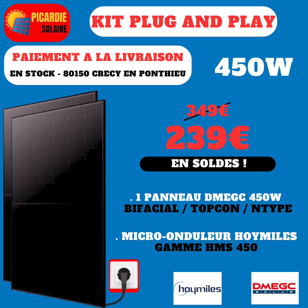 découvrez notre kit solaire plug and play, une solution simple et efficace pour produire votre propre électricité verte. facile à installer, ce système autonome vous permet de réduire votre facture énergétique tout en contribuant à la préservation de l'environnement. profitez d'une énergie renouvelable à portée de main !