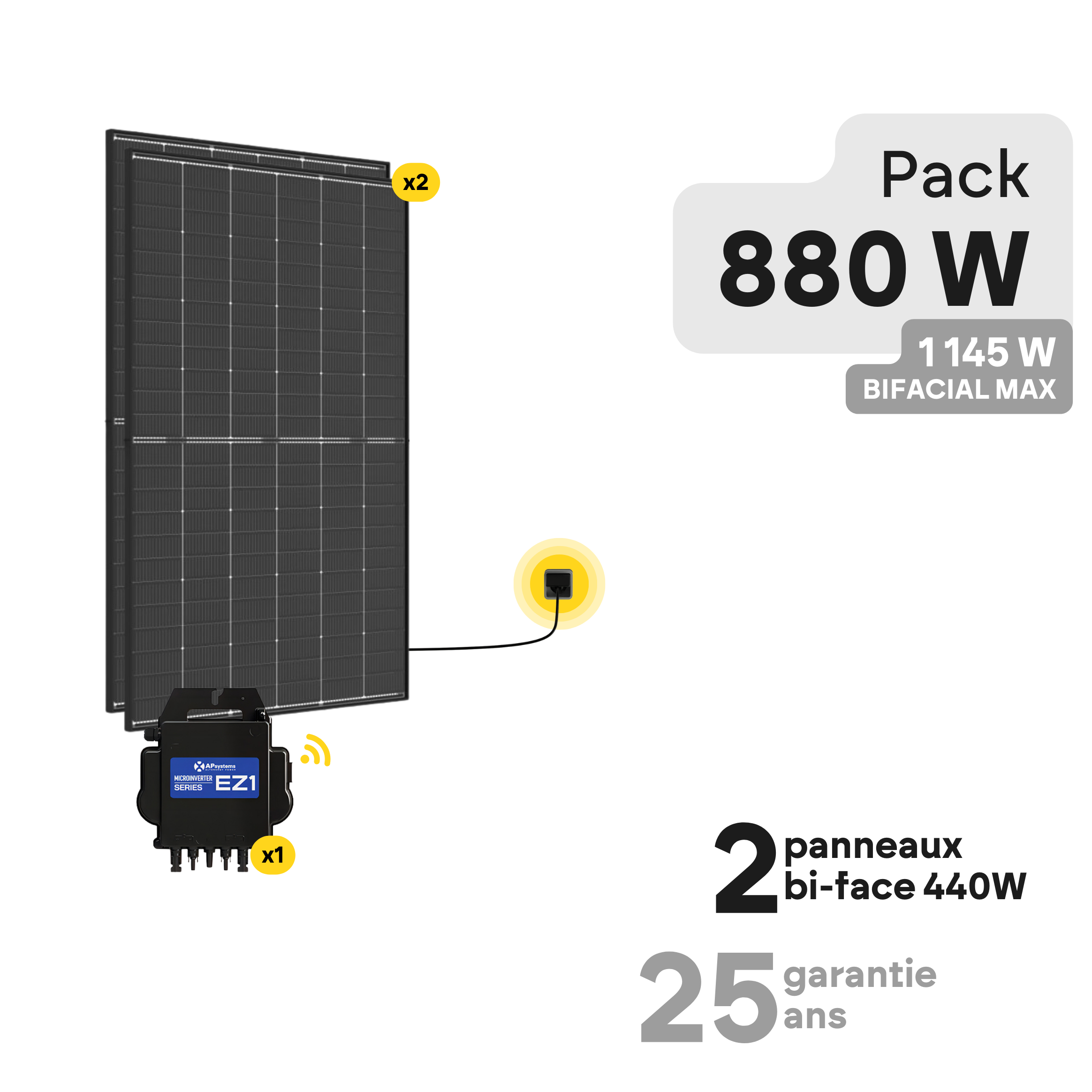 découvrez notre kit solaire complet, idéal pour alimenter vos appareils tout en respectant l'environnement. facile à installer et performant, il vous permet de profiter d'une énergie renouvelable à tout moment. optez pour une solution écologique et économique dès aujourd'hui !