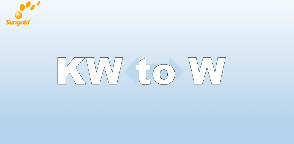 découvrez comment convertir les kilowatts en watts avec notre guide simplifié. apprenez les formules et les astuces pour optimiser votre consommation énergétique.