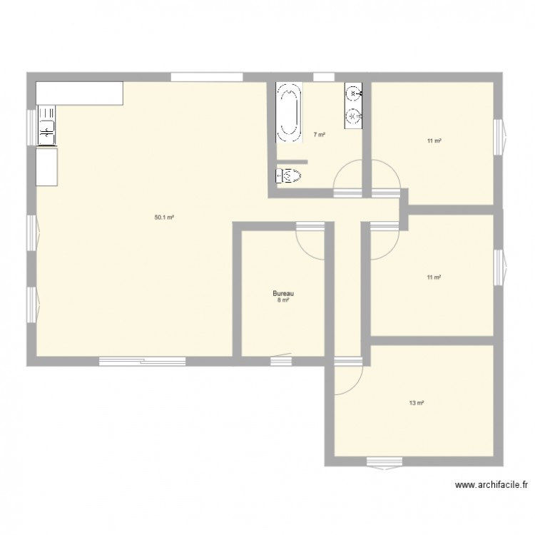 découvrez notre maison spacieuse de 100m2, idéale pour un cadre de vie confortable et convivial. profitez d'un intérieur lumineux et d'un espace extérieur agréable, parfait pour accueillir votre famille. explorez dès maintenant les caractéristiques de cette propriété qui pourrait devenir votre futur chez-vous.