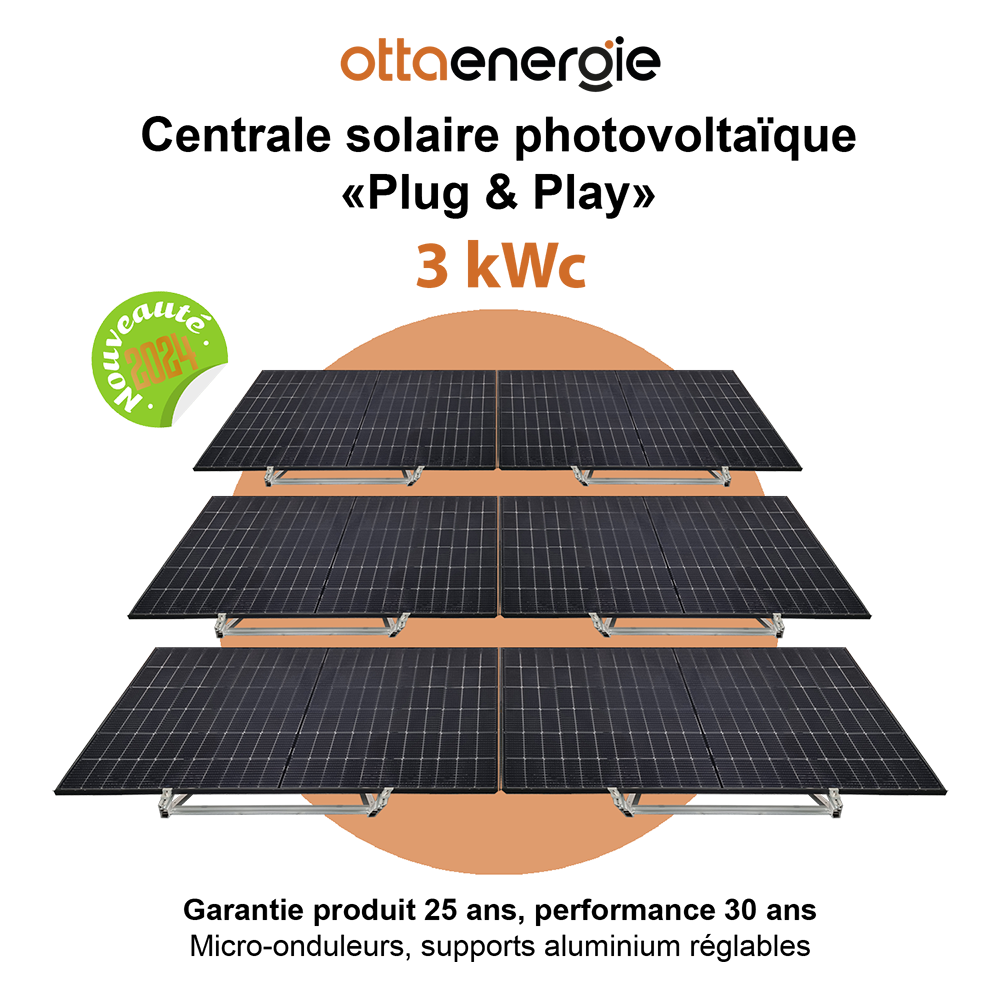 découvrez notre panneau solaire 3 kwc, une solution écologique et économique pour produire votre propre électricité. idéal pour les maisons et les petites entreprises, ce système vous permet de réduire vos factures d'énergie tout en participant à la transition énergétique. optez pour une énergie renouvelable et faites des économies dès aujourd'hui !