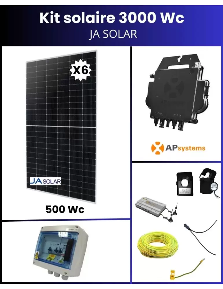 découvrez nos panneaux solaires 3000w, la solution idéale pour produire votre propre électricité et réduire vos factures d'énergie. écologique et économique, investissez dans un avenir durable avec nos systèmes de panneaux solaires performants et fiables.