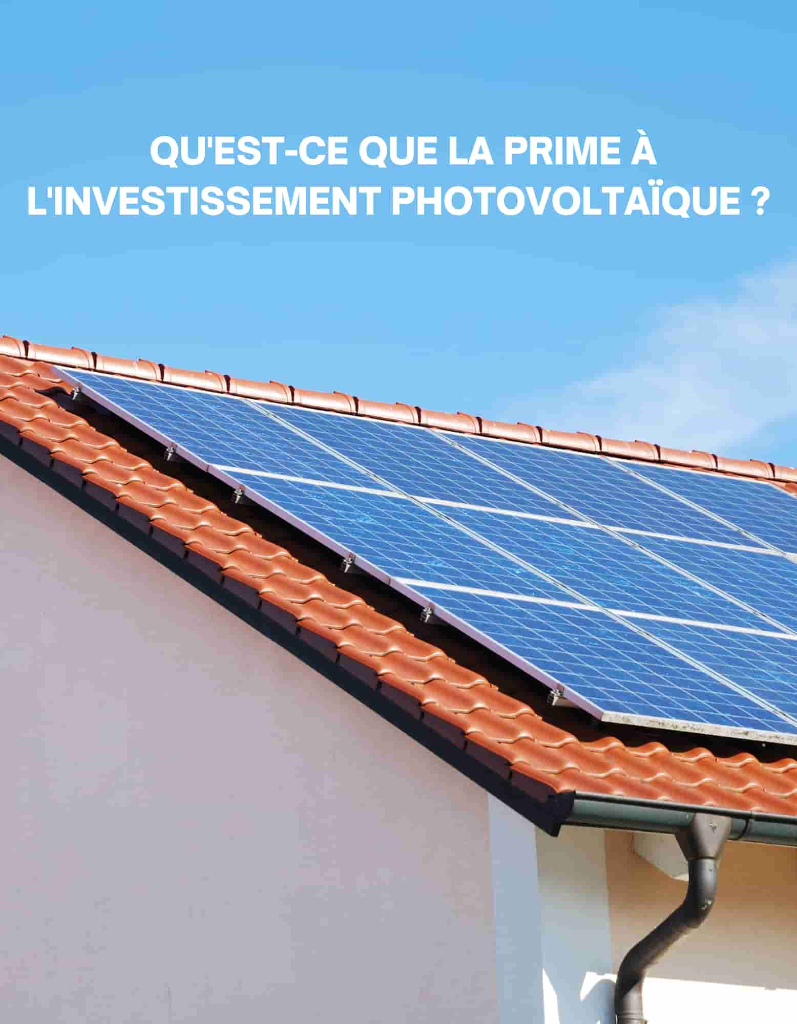 découvrez la prime photovoltaïque : une aide financière incitative pour l'installation de panneaux solaires. profitez d'une transition énergétique avantageuse tout en réduisant votre facture d'électricité. informez-vous sur les conditions d'éligibilité et les démarches à suivre pour bénéficier de cette prime.