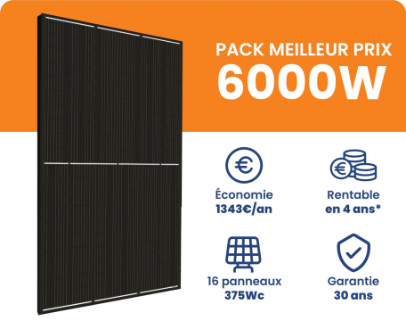 découvrez les prix des panneaux solaires de 6 kwc. obtenez des informations détaillées sur les coûts, les avantages et les options disponibles pour optimiser votre installation solaire et réduire votre facture d'électricité.