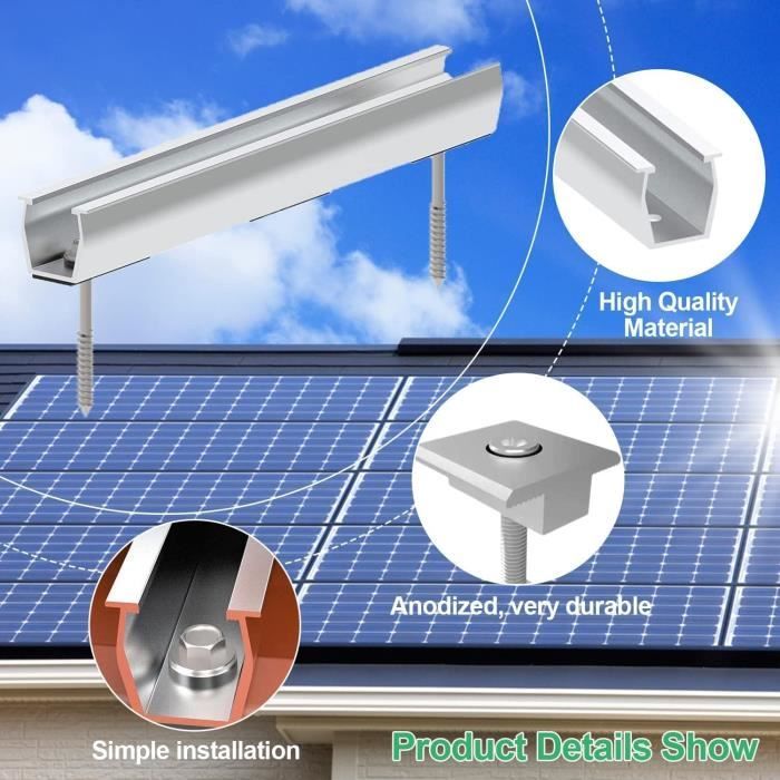 découvrez notre sélection de rails pour panneaux solaires, conçus pour garantir une installation sécurisée et efficace. optimisez la performance de vos panneaux photovoltaïques avec des solutions robustes et durables, adaptées à tous types de toits.