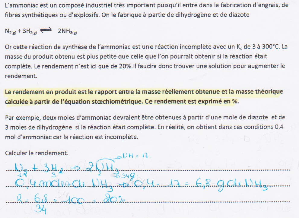 découvrez nos analyses sur le rendement en chimie, une mesure essentielle de l’efficacité des réactions chimiques. apprenez comment optimiser vos expériences pour maximiser la production et minimiser le gaspillage. idéal pour les étudiants et les professionnels en laboratoire.